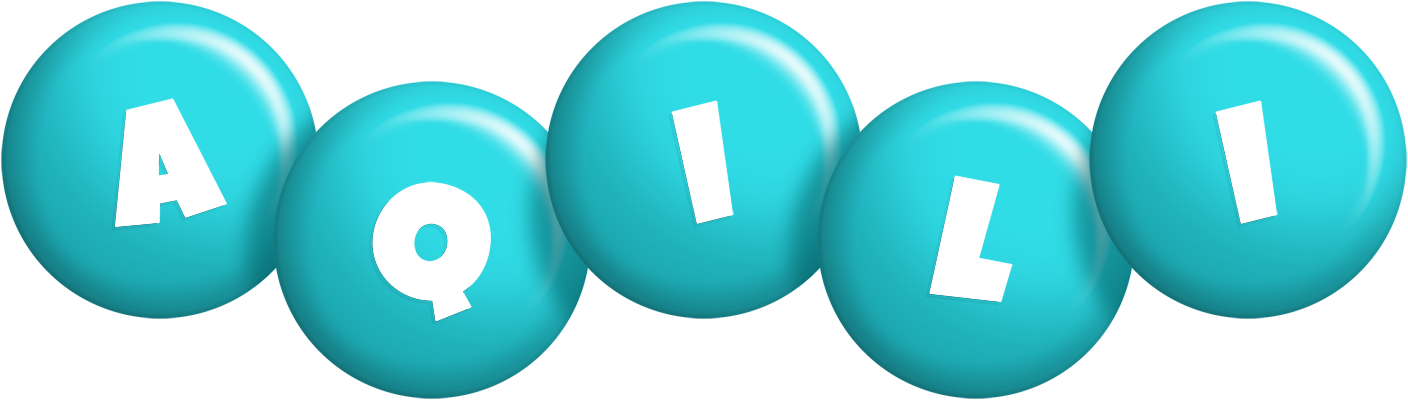 Aqili candy-azur logo
