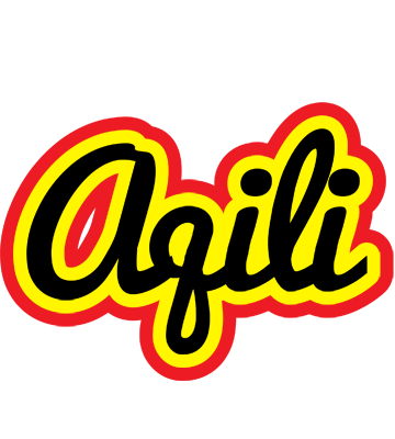 Aqili flaming logo