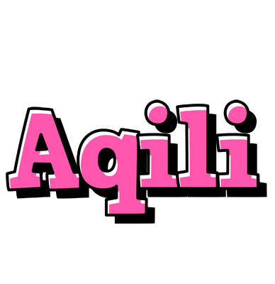 Aqili girlish logo