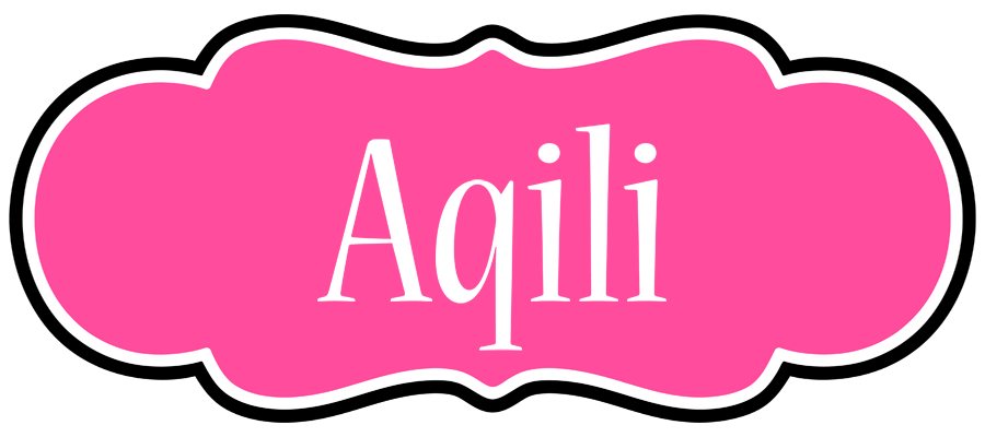 Aqili invitation logo