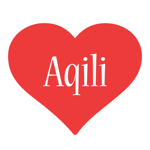Aqili love logo