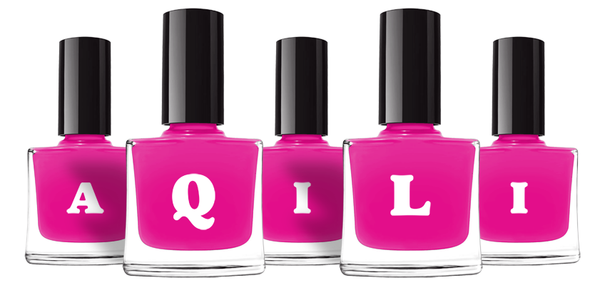 Aqili nails logo