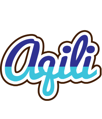 Aqili raining logo