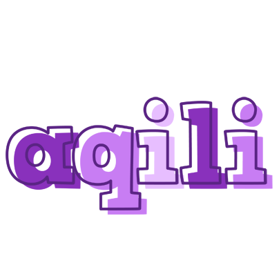 Aqili sensual logo