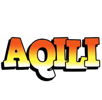 Aqili sunset logo