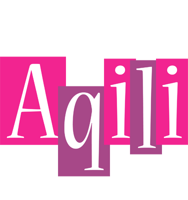 Aqili whine logo