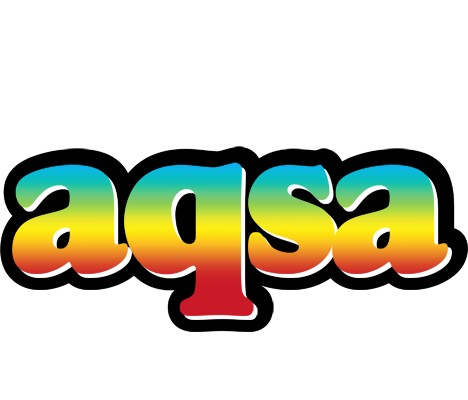 Aqsa color logo
