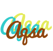 Aqsa cupcake logo