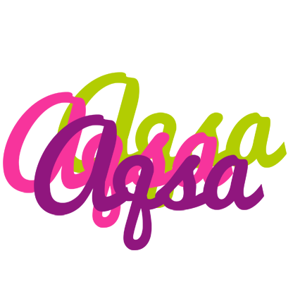 Aqsa flowers logo