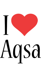Aqsa i-love logo