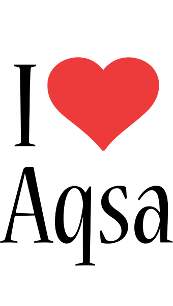 Aqsa i-love logo