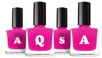 Aqsa nails logo