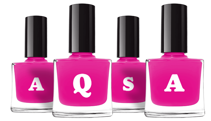Aqsa nails logo