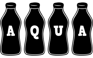 Aqua bottle logo