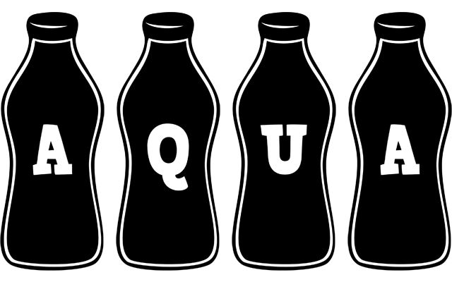 Aqua bottle logo