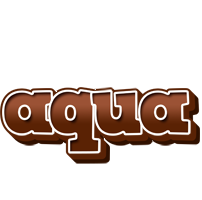 Aqua brownie logo