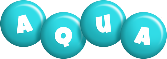 Aqua candy-azur logo