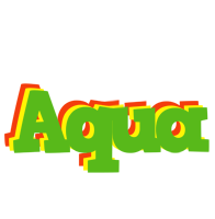 Aqua crocodile logo