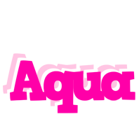 Aqua dancing logo