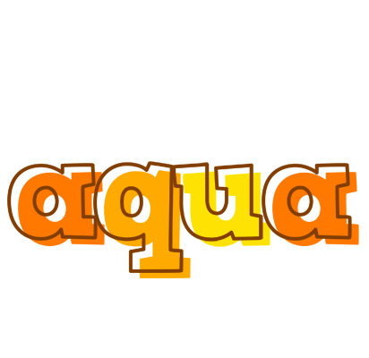 Aqua desert logo