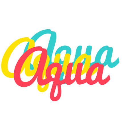 Aqua disco logo