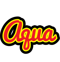 Aqua fireman logo