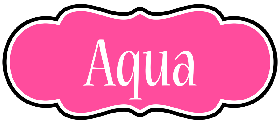 Aqua invitation logo
