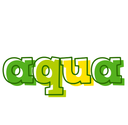 Aqua juice logo