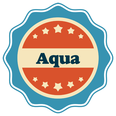 Aqua labels logo