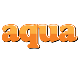 Aqua orange logo