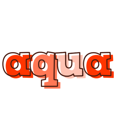 Aqua paint logo