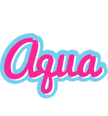 Aqua popstar logo