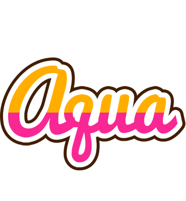 Aqua smoothie logo
