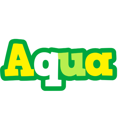 Aqua soccer logo