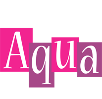 Aqua whine logo