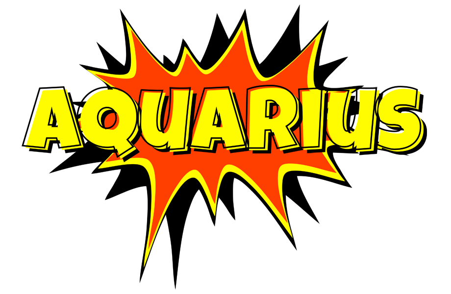 Aquarius bazinga logo