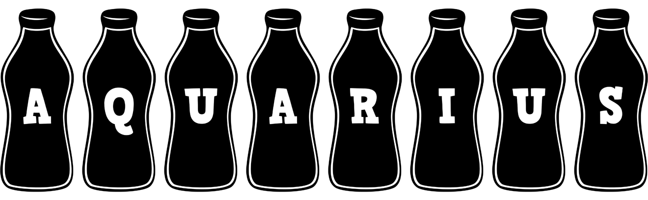 Aquarius bottle logo