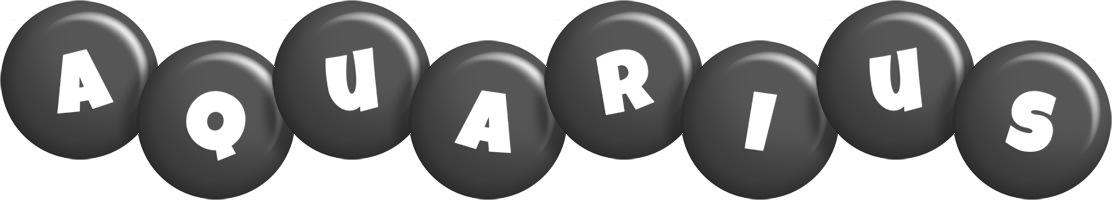 Aquarius candy-black logo