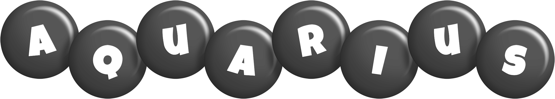 Aquarius candy-black logo