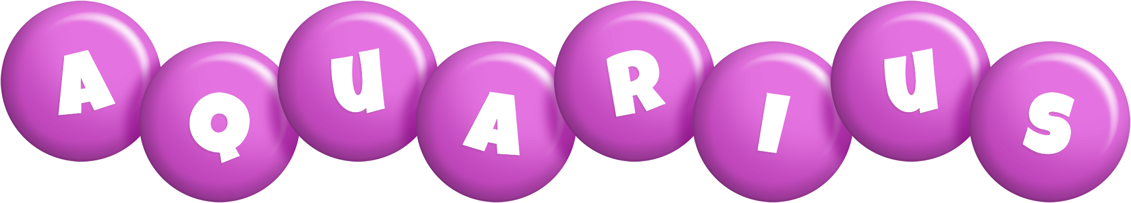 Aquarius candy-purple logo