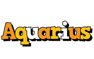 Aquarius cartoon logo