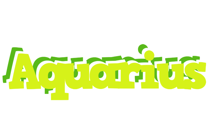 Aquarius citrus logo
