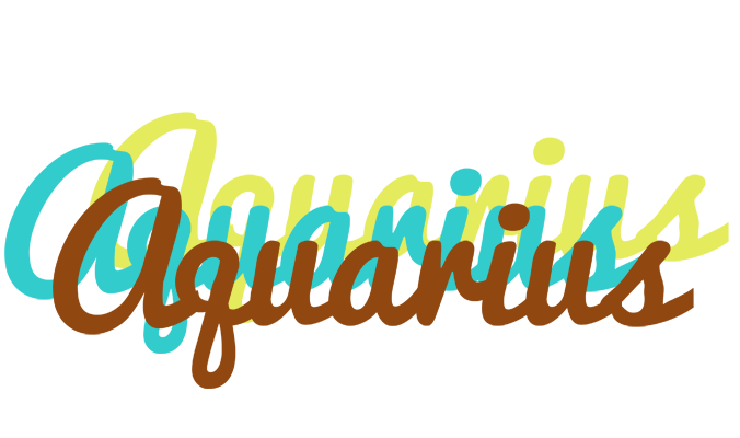 Aquarius cupcake logo