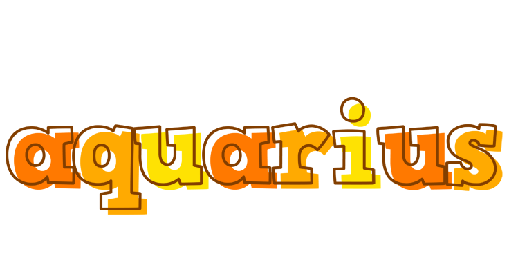 Aquarius desert logo