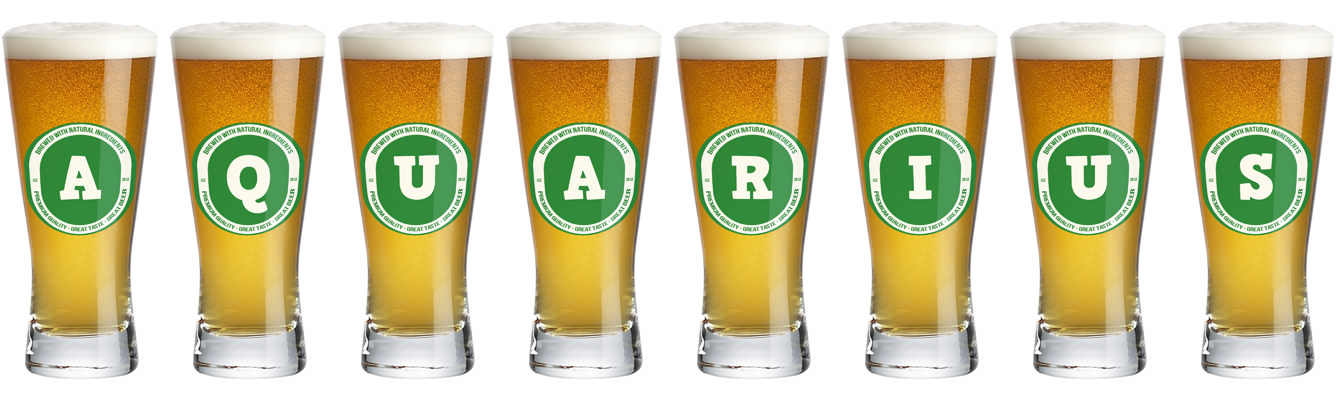 Aquarius lager logo