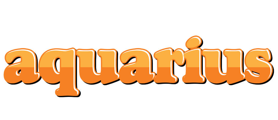 Aquarius orange logo