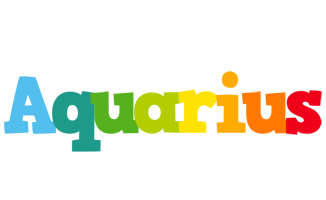 Aquarius rainbows logo