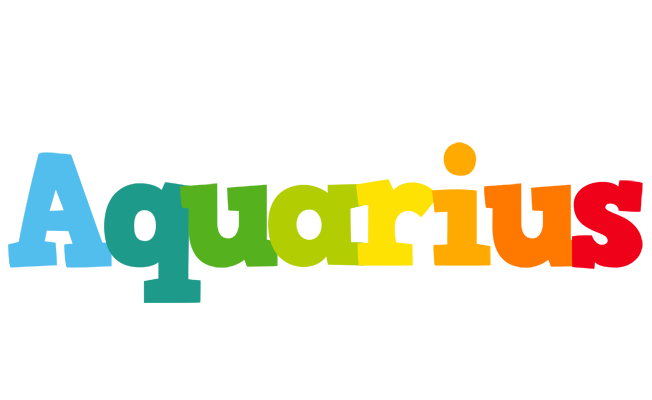 Aquarius rainbows logo