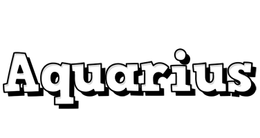 Aquarius snowing logo