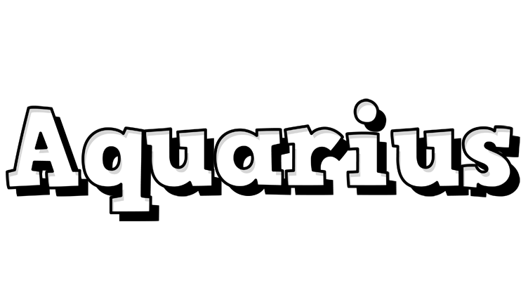 Aquarius snowing logo